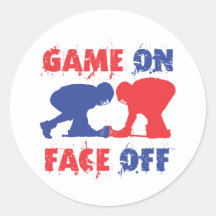 Game On, Face Off Stickers