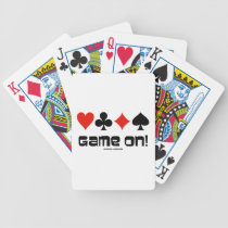 Game On! (Four Card Suits) Bicycle Card Deck
