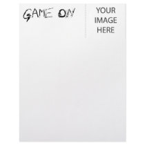 Game On letterhead