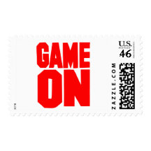 Game on postage stamp