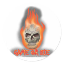 Game or Die stickers by thefrozenduck Game or Die stickers