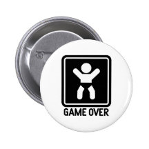 Game Over Baby Button
