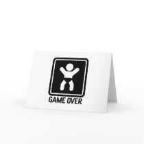 Game Over Baby Card