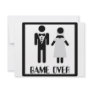 game over bridal couple icon custom invitations