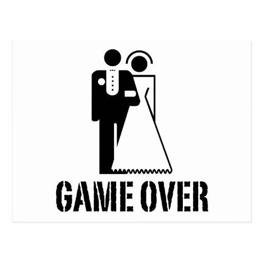Funny Wedding Game Over Cards & More