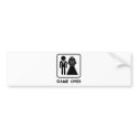Game Over bumper stickers
