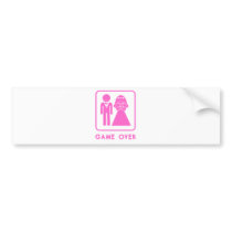 Game Over Bumper Sticker