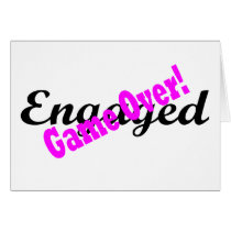 Game Over cards by TeeZazzle Game Over cards