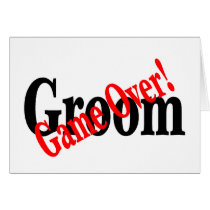 Game Over cards by TeeZazzle Game Over cards
