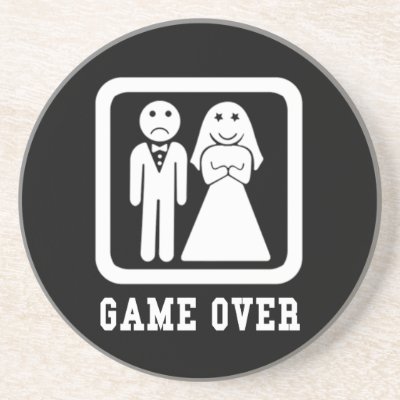 Game Over coasters