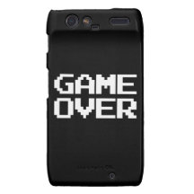 Game Over Droid RAZR Covers