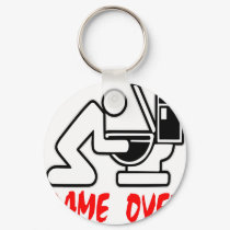 Game Over Drunk keychains by Mustang_Lady Game Over Drunk keychains