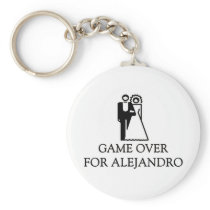 Game Over For Alejandro Key Chain
