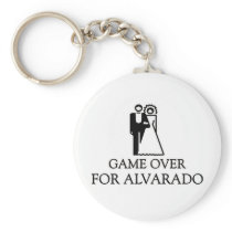 Game Over For Alvarado Key Chains