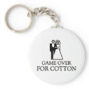 Game Over For Cotton keychains