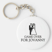 Game Over For Jovanny Key Chains