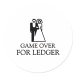 Game Over For Ledger Sticker