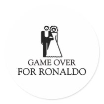 Game Over For Ronaldo Stickers