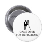 Game Over For Tripplehorn Pinback Button