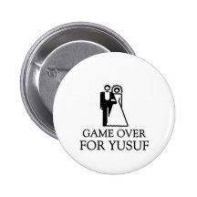 Game Over For Yusuf Pinback Button