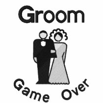 Game Over - Groom embroidered shirts