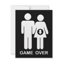 Game Over invitations by kbilltv Game Over invitations