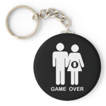 Game Over Keychain