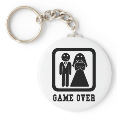 Game Over Keychains