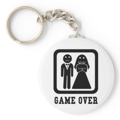 Game Over keychains