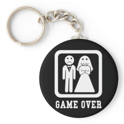 Game Over keychains