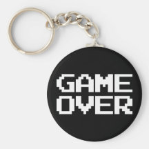 Game Over Keychain