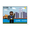 Game Over Kwame Poster posters by zazzle430fire Game Over Kwame Poster posters