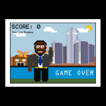 Game Over Kwame Poster posters