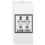 game over lesbian couple icon customized rack card