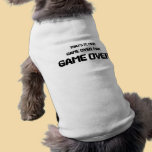 GAME OVER MAN pet clothing