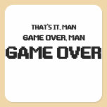 GAME OVER MAN stickers