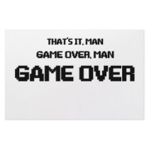 GAME OVER MAN STATIONERY PAPER