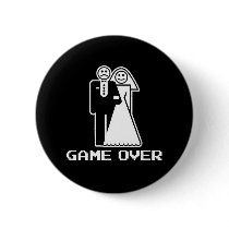 game over marriage funny wedding tshirt buttons by funnypartytshirts game over marriage funny wedding tshirt buttons