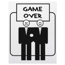 "Game Over" Marriage (Homosexual) letterhead