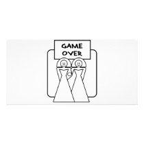 "Game Over" Marriage (Homosexual) photo cards