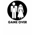 Game Over Marriage Humor T t-shirts by glindagale Game Over Marriage Humor T t-shirts