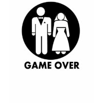 Game Over Marriage Humor T t-shirts by glindagale Game Over Marriage Humor T t-shirts
