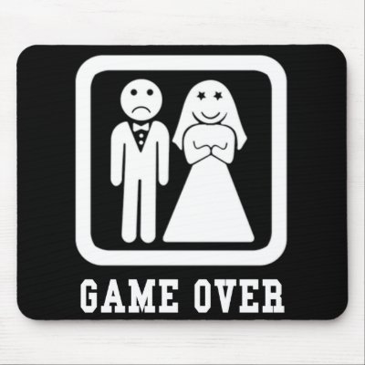 Game Over Mousepads