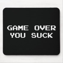 Game Over mousepads