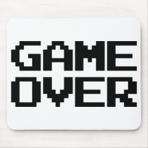 Game Over Mousepad