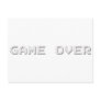 GAME OVER POST CARDS