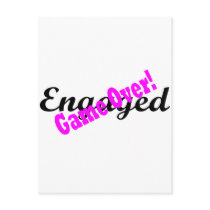 Game Over postcards by TeeZazzle Game Over postcards