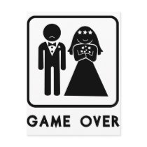 Game Over postcards by jroota Game Over postcards