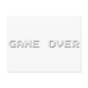 GAME OVER postcards