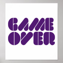 Game over print